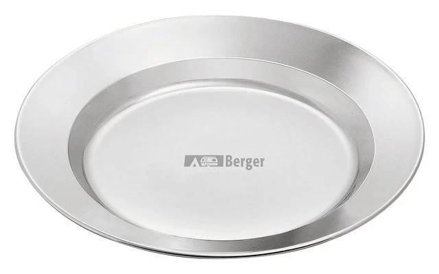 Berger Edelstahlteller 1 Berger Edelstahlteller