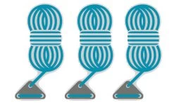 Bent Abspannleinen 3er Set Orange -Campingwelt Verkauf 251459 1777574