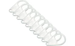 Berger Heringslasche Aluminium 10er Pack