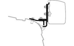 Thule Omnistor 3200 Multi Rail Markisenadapter VW T5 / T6 Linksverkehr