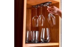 Silwy® Metall-Leiste 25 Cm Mit Ledercoating Blau -Campingwelt Verkauf 336500 2618273