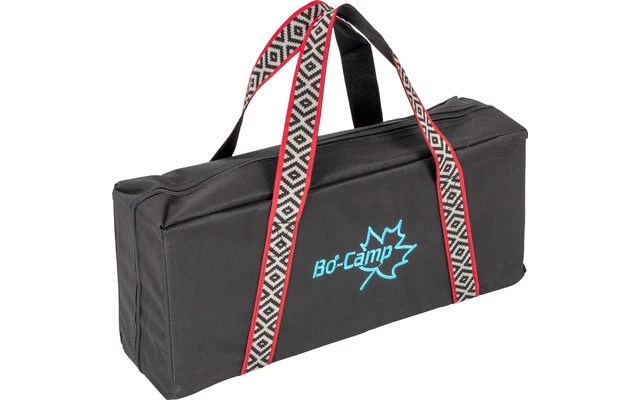 Bo-Camp Urban Outdoor Southwark Bambus-Alu Rolltisch 60 X 40 Cm 2 Bo-Camp Urban Outdoor Southwark Bambus-Alu Rolltisch 60 X 40 Cm – Bild 2