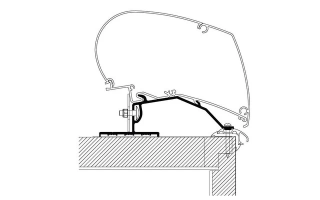Thule Markisenadapter Caravan 1 Thule Markisenadapter Caravan