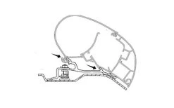 Dometic PR-Adapt Adapter Für Dachmarkisen PR 2000 Und PR 2500 4,0m 13 Dometic PR-Adapt Adapter Für Dachmarkisen PR 2000 Und PR 2500 4,0m -Campingwelt Verkauf 457443 3315962