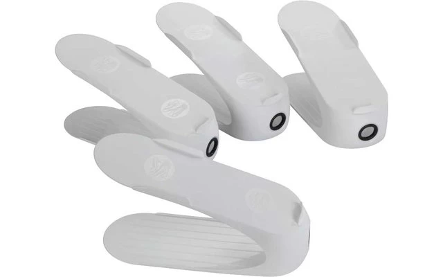 Wenko Schuhhalter Weiß 4er Set 1 Wenko Schuhhalter Weiß 4er Set