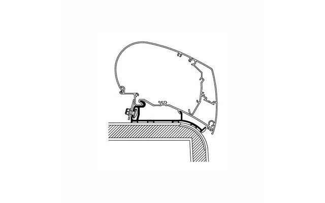 Thule Hymer 2013 Nova Roof Adapter 3,5m 2 Thule Hymer 2013 Nova Roof Adapter 3,5m – Bild 2