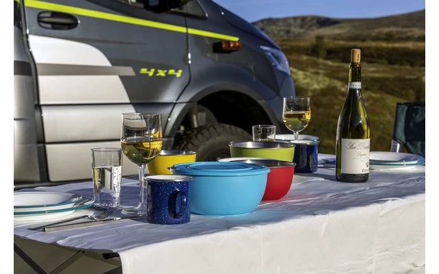 Origin Outdoors Emaille Tasse 360 Ml Blau 2 Origin Outdoors Emaille Tasse 360 Ml Blau – Bild 2