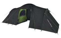 High Peak Como 4.0 Kuppelzelt Für 4 Personen Dunkelgrau/grün 230 X 450 Cm