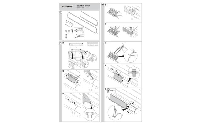Dometic PW Wandmarkisenadapter 1 Dometic PW Wandmarkisenadapter
