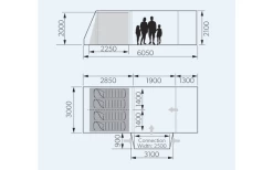 Dometic Rarotonga DA FTT 401 AIR TC LH Aufblasbares Driveaway Vorzelt 3 M Modell Links -Campingwelt Verkauf 707879 4802012