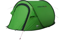 High Peak Vision 3 Einfachdach 3 Personen Pop Up Wurfzelt Grün -Campingwelt Verkauf 739763 4973903