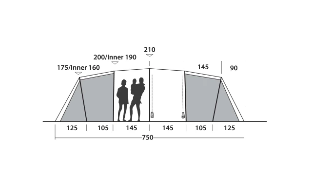 Easy Camp Huntsville Twin 800 Tunnelzelt Für 8 Personen 6 Easy Camp Huntsville Twin 800 Tunnelzelt Für 8 Personen – Bild 6