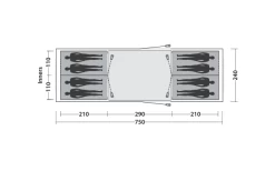 Easy Camp Huntsville Twin 800 Tunnelzelt Für 8 Personen 13 Easy Camp Huntsville Twin 800 Tunnelzelt Für 8 Personen -Campingwelt Verkauf 782504 5172620
