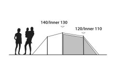 Outwell Earth 2 Doppelbeschichtetes Zelt 12 Outwell Earth 2 Doppelbeschichtetes Zelt -Campingwelt Verkauf 790742 5217254