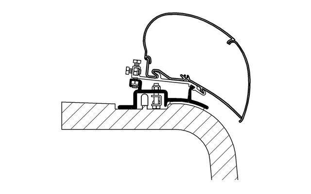 Thule Adapter-Set F. Fiat 1 Thule Adapter-Set F. Fiat